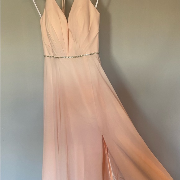 Blush Lace-Up Maxi Dress - BRAND NEW - Picture 4 of 7